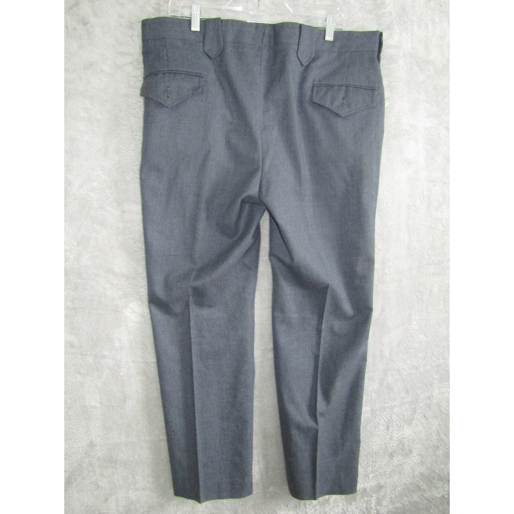 Pendleton Wool Trousers Gray Pleated Classic Fit … - image 2